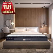 Nệm lò xo túi độc lập Amando Elite Plus giảm tiếng ồn dày 25cm