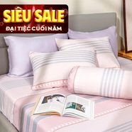 Bộ ga chun tencel Amando Celia 4 chi tiết TP003