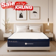 Nệm lò xo Amando Innovation 7 vùng linh hoạt dày 30cm