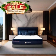 Nệm lò xo Amando Innovation 7 vùng linh hoạt dày 30cm