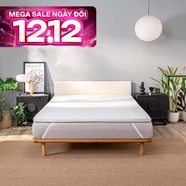 Topper memory foam nâng đỡ êm ái Comfy Noah