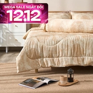 Chăn chần sợi gỗ thiên nhiên tencel Amando Aleena