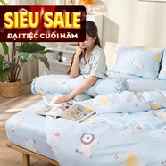 Bộ ga chun sợi gỗ thiên nhiên tencel Amando Aleena 4 chi tiết