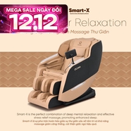 Ghế massage Ogawa Smart-X xoa dịu nhức mỏi, trải nghiệm thư giãn toàn diện