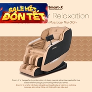 Ghế massage Ogawa Smart-X xoa dịu nhức mỏi, trải nghiệm thư giãn toàn diện