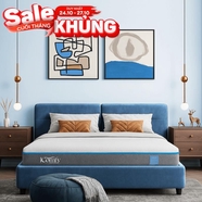Nệm foam iComfy Coolax massage thoáng mát dày 15cm (BST Ngủ Mát)
