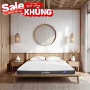 Nệm cao su đa tầng Goodnight Latex Hybrid (Rena) vững chắc, thông thoáng dày 10cm