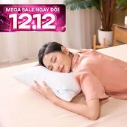 Gối lông vũ nhân tạo Goodnight Mochi siêu êm chuẩn khách sạn 5 sao