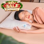 Gối lông vũ nhân tạo kiểu dáng định hình Goodnight Mochi