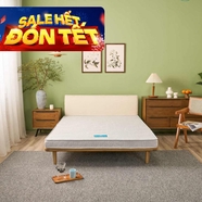 Nệm bông ép cao cấp Wonjun Pure Premium nâng đỡ vững chắc dày 12cm gấp 2