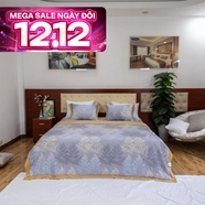 Bộ ga chun Lụa tencel cao cấp Amando Bliss 4 chi tiết mã TC009