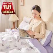 Bộ ga chun vỏ chăn Goodnight Bamboo mềm mại, điều hòa thân nhiệt