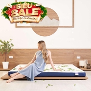 Nệm foam Goodnight Nagoya kháng khuẩn dày 12cm