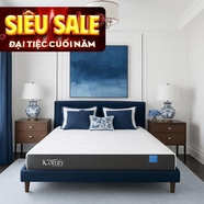 Nệm foam iComfy Coolax Plus nâng cấp điều hòa thân nhiệt dày 20cm