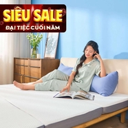 Nệm foam iComfy Fold 3.0 gấp 3 dày 10cm