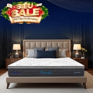 [Mới - Độc quyền] Nệm lò xo túi độc lập 3 vùng Dunlopillo de.Stress Powerful