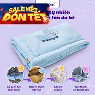 Chăn trẻ em Goodnight Deepsleep Khủng long TC001