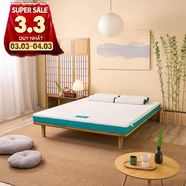 Nệm foam Nhật Bản Aeroflow Standard nâng đỡ cơ thể dày 12cm
