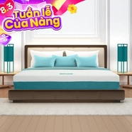 Nệm foam Nhật Bản Aeroflow Wave massage toàn diện dày 20cm