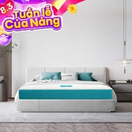 Nệm foam Nhật Bản Aeroflow Fit Plus kháng khuẩn dày 20cm