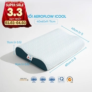 Gối foam Aeroflow iCool làm mát công thái học
