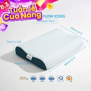 Gối foam Aeroflow iCool làm mát công thái học