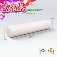 Gối ôm Cao su Gummi Body 100% thiên nhiên thoáng mát