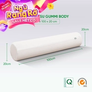 Gối ôm Cao su Gummi Body 100% thiên nhiên thoáng mát
