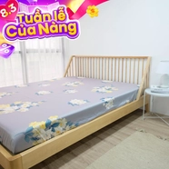 Ga chun tencel Amando Confident họa tiết