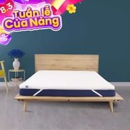 Topper memory foam Goodnight Carina tinh chất trà xanh