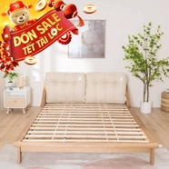 Giường gỗ sồi Amando Padova