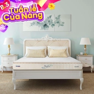 (Xả kho) Nệm lò xo Dunlopillo Joyful dày 28cm