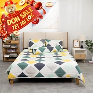 Bộ Ga chun chăn chần AMD Silky 25 màu M30