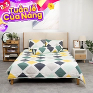 Bộ Ga chun chăn chần AMD Silky 25 màu M30