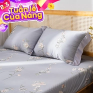 Bộ ga chun Lụa tencel cao cấp Amando Bliss 4 chi tiết mã TC005