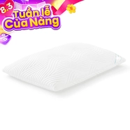Gối foam cao cấp Tempur Comfort Soft giảm áp lực cổ vai gáy
