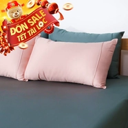 Vỏ gối Cotton satin AMD The Essentials Đơn Sắc