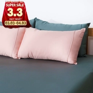 Vỏ gối Cotton satin AMD The Essentials Đơn Sắc
