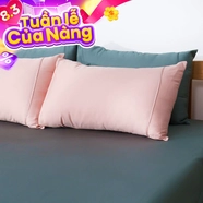 Vỏ gối Cotton satin AMD The Essentials Đơn Sắc