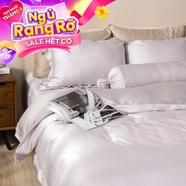 Bộ chăn ga chun chần lụa tencel cao cấp Amando Élan 5 chi tiết (TC001 và TC005)
