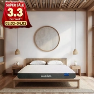 Nệm foam Goodnight Massage 2.0 (Hachi) giảm áp lực dày 15cm