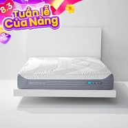 Nệm lò xo Bedgear H2 Hybrid thoáng khí kép dày 26cm (Phiên bản giới hạn)