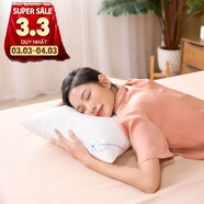 Gối lông vũ nhân tạo Goodnight Mochi siêu êm chuẩn khách sạn 5 sao