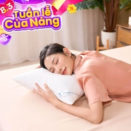 Gối lông vũ nhân tạo Goodnight Mochi siêu êm chuẩn khách sạn 5 sao