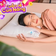 Gối lông vũ nhân tạo kiểu dáng định hình Goodnight Mochi