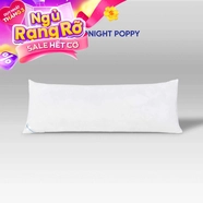 Gối ôm êm ái hiện đại Goodnight Poppy chuẩn công thái học, phù hợp với cơ thể người Việt (BST Ngủ Mát)