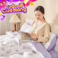 Bộ ga chun vỏ chăn Goodnight Bamboo mềm mại, điều hòa thân nhiệt