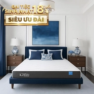 Nệm foam iComfy Coolax Plus nâng cấp làm mát dày 20cm (BST Ngủ Mát)