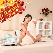 Bộ ga chun tencel Amando Celia 4 chi tiết màu trơn tinh tế