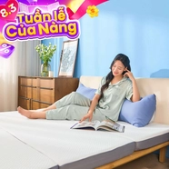Nệm foam iComfy Fold 3.0 gấp 3 dày 10cm